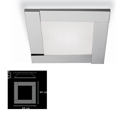 Vibia 4352-30 matt nickel Tecto светильник настенно-потолочный 58615 - Вид №2