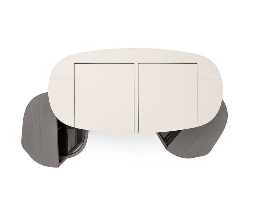 Деревянный шкаф для хранения со встроенным освещением Giorgetti HOUDINI ARCH-00047412 - Вид №1