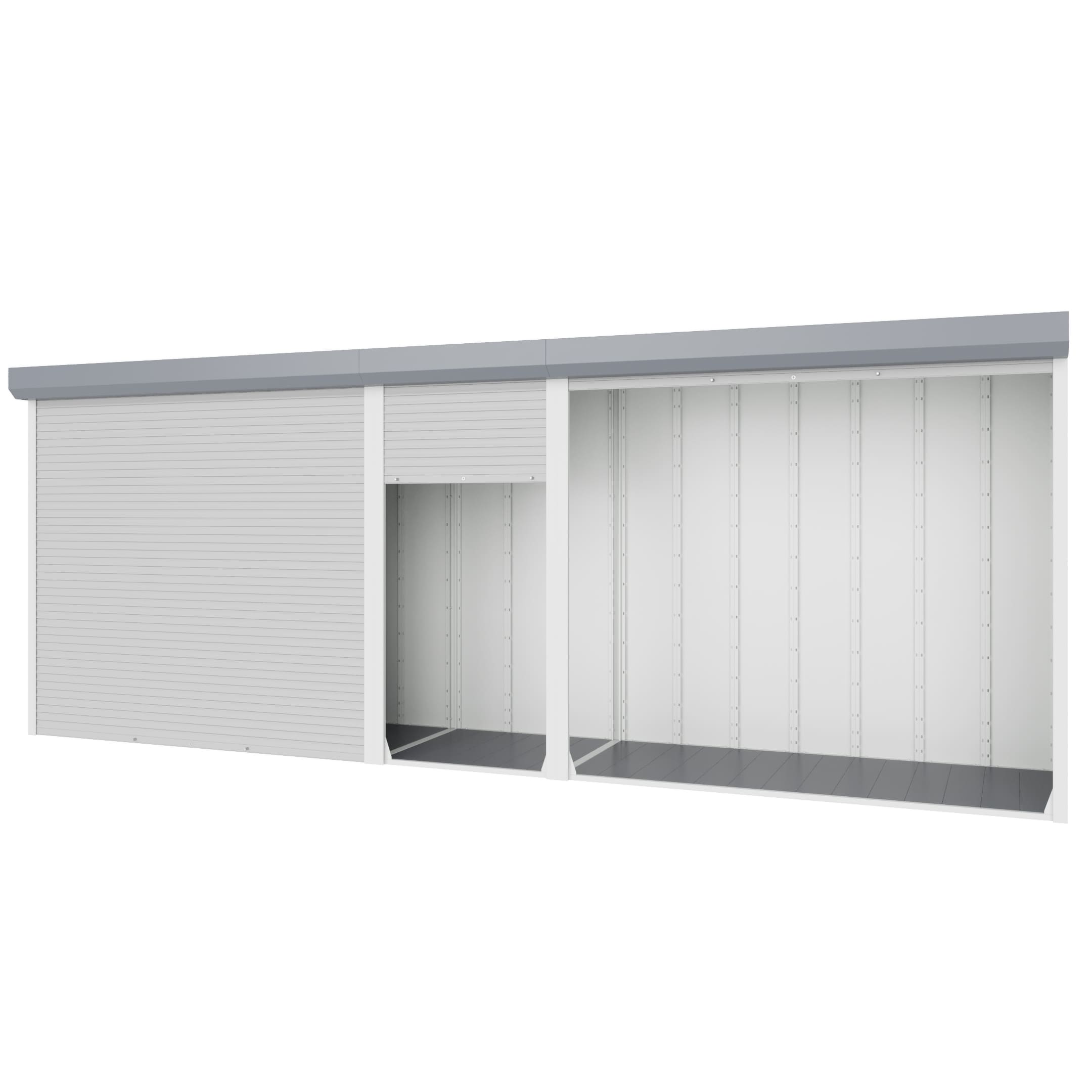 Шкаф роллетный RCAB STG 1500х6450х1200 (три рольставни шириной 2150мм) Верстакофф RC-3.096