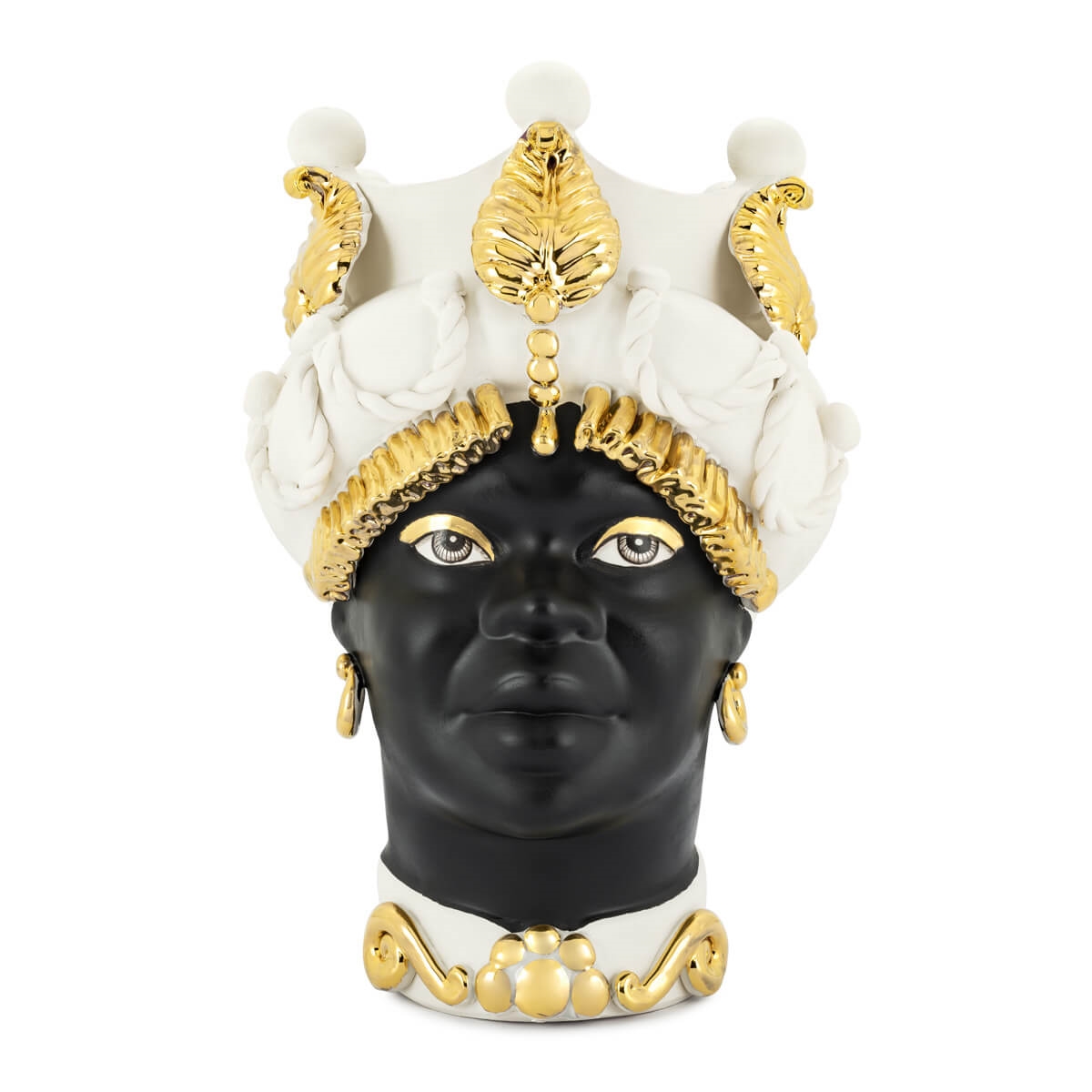 200945-90 ABHIKA ВАЗА MORO LADY BAROQUE BLACK  - Вид №3