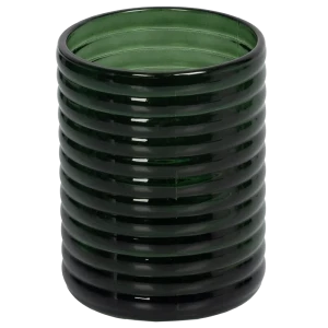 Стакан для щеток Swensa Clap — элегантное стекло в изумрудном цвете 89380231