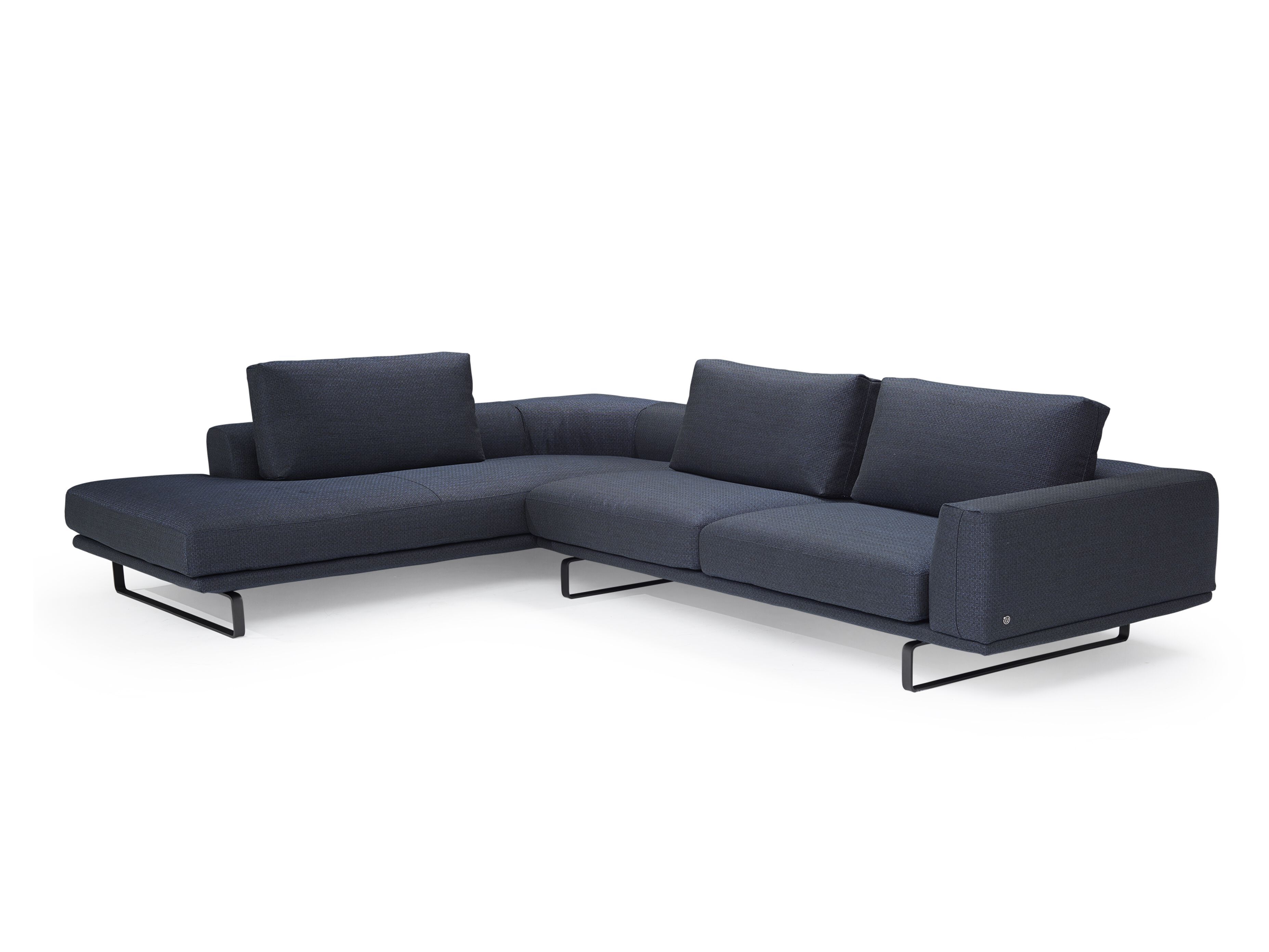 Угловой диван из ткани Natuzzi Italia время ARCH-00027189 - Вид №1