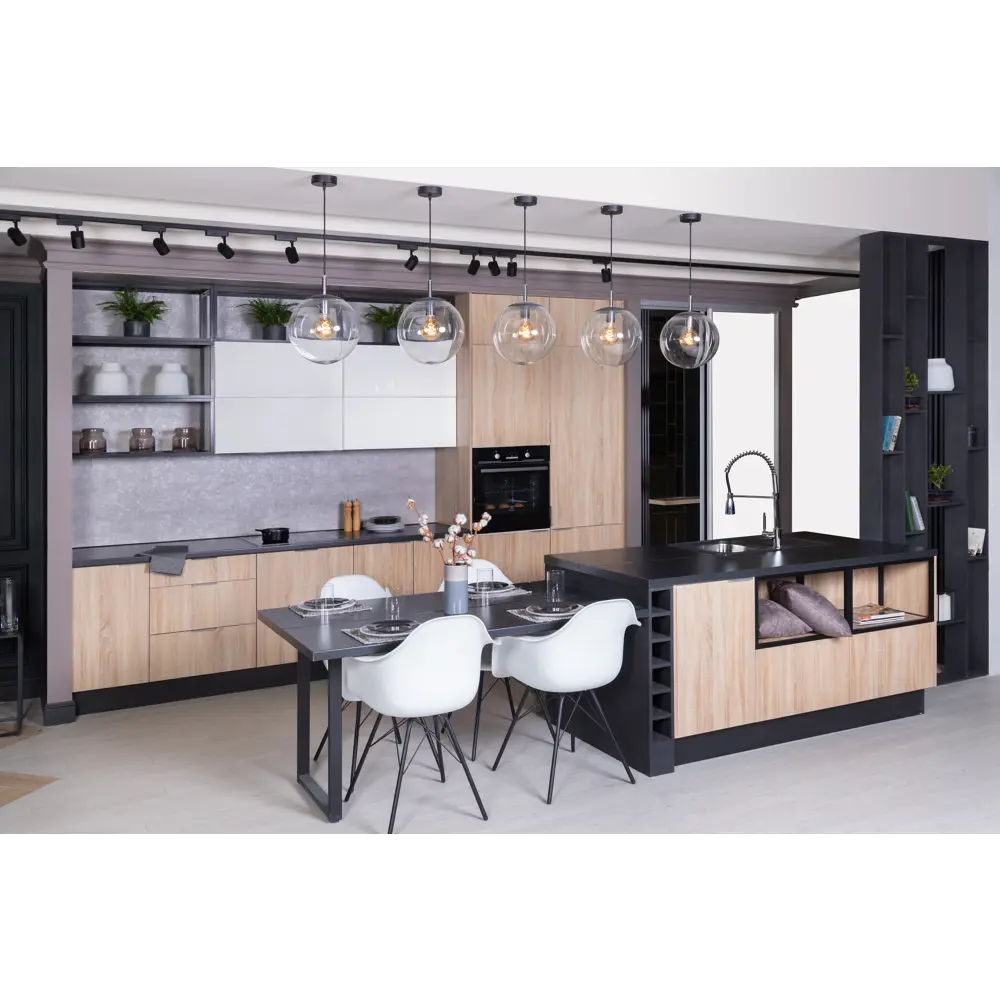 Дверь для шкафа Delinia ID «Сантьяго» 45x77 см, ЛДСП, цвет коричневый STLM-2039993 - Вид №7