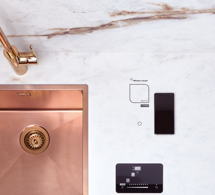 Столешницы для кухни - Мрамор Боярд LIGRON LIST302 1830 - Вид №5