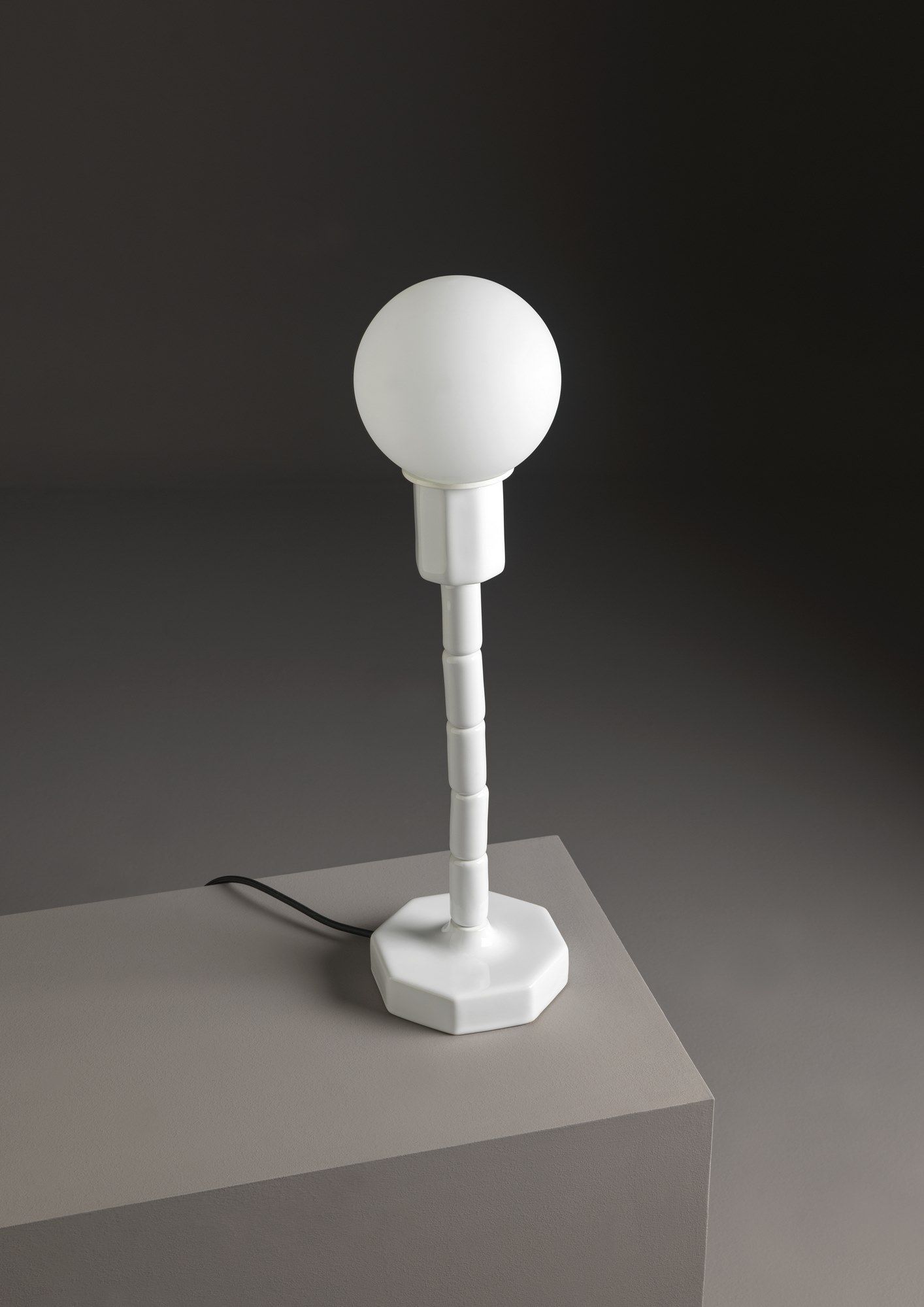 Керамическая светодиодная настольная лампа Ceramica Flaminia макияж ARCH-00140860 - Вид №2