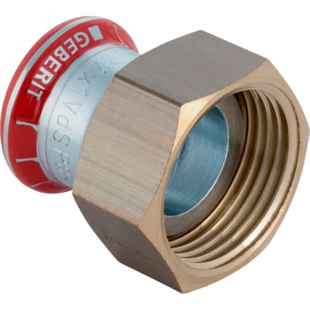 25044 Переходник Geberit Mapress из углеродистой стали, с накидной гайкой Geberit 