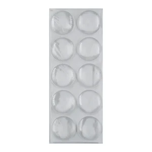 Накладка на мебельные ножки KONSENSA 19 мм круглые ПВХ цвет прозрачный 10 шт.