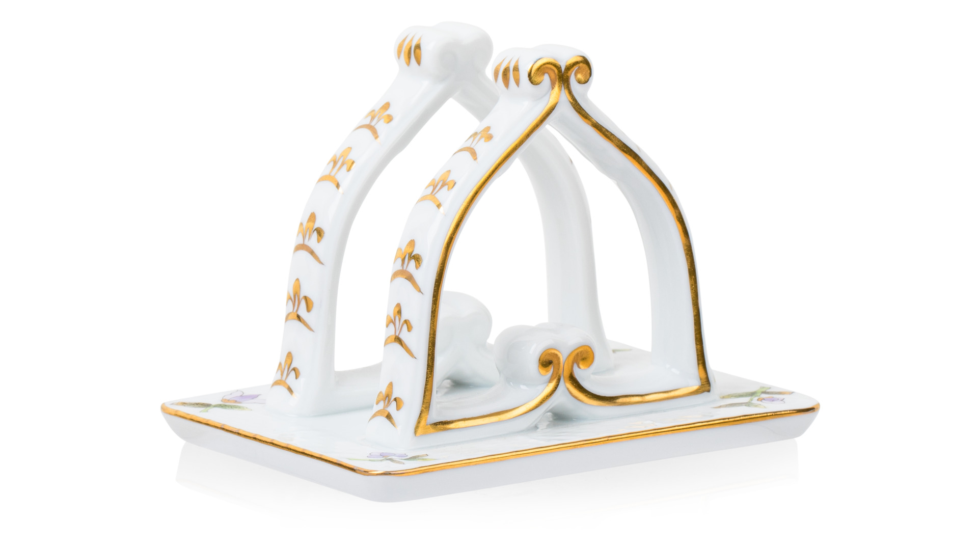 10623402 Herend Подставка для салфеток 11см "Королевский сад" Фарфор  - Вид №1