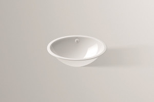 2111700400 Раковина, встраиваемая под столешницу, ub.o525, белая, для простого ухода Alape серия O