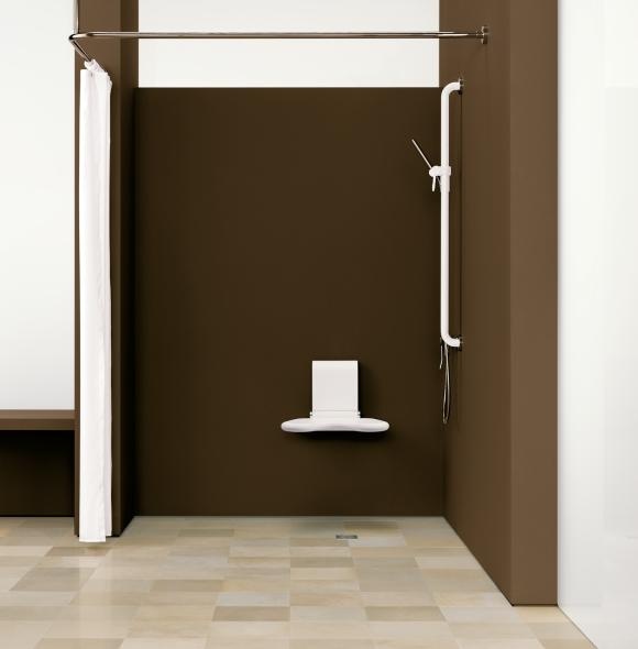 802.34.V0430 Active+ занавеска для душа/кабины HEWI Duschvorhänge/-stangen  - Вид №5