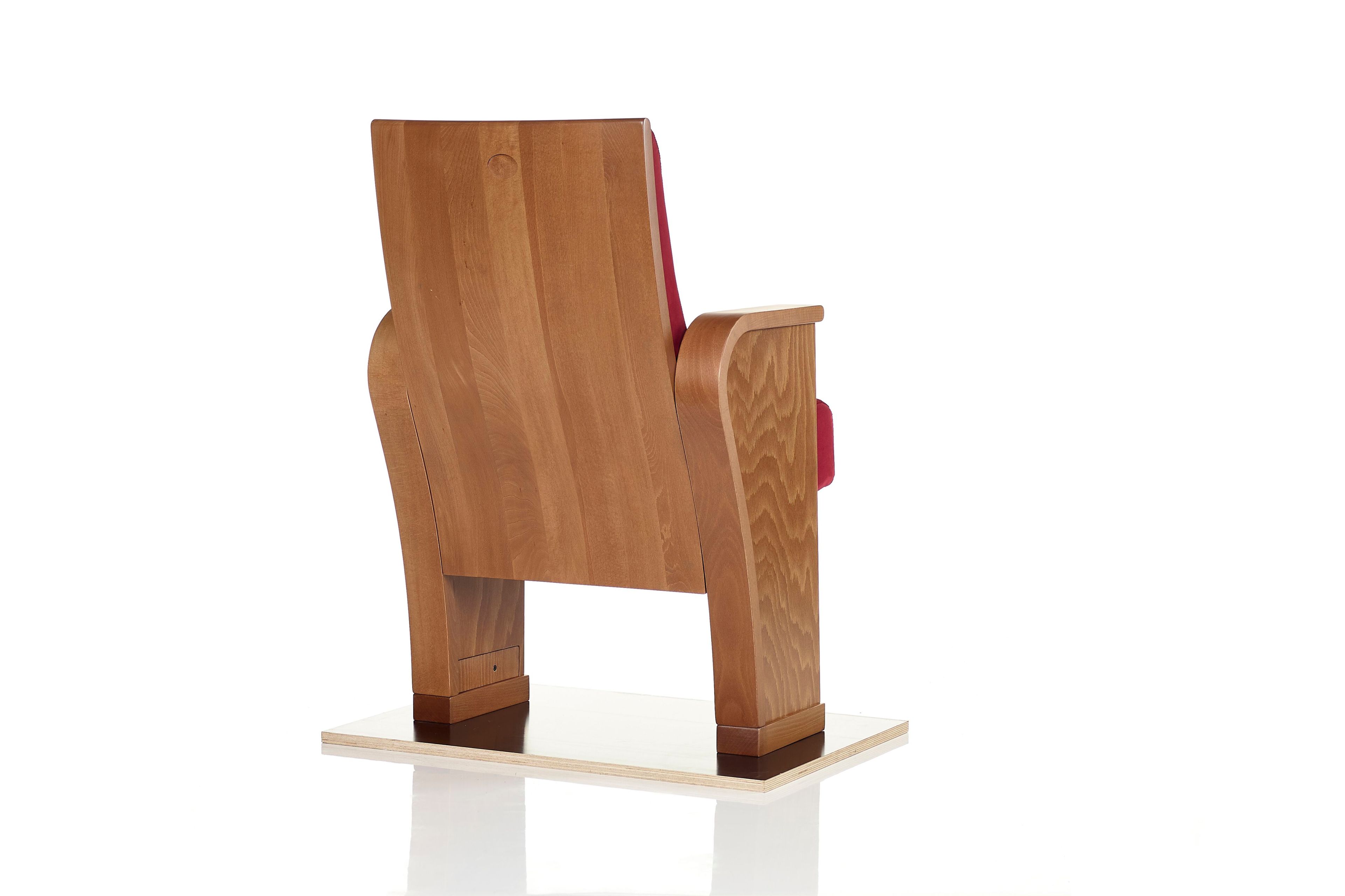 Кресло для театра из бука и ткани Barfire CINEARREDO LEGNANO DONIZETTI ARCH-00007092 - Вид №3