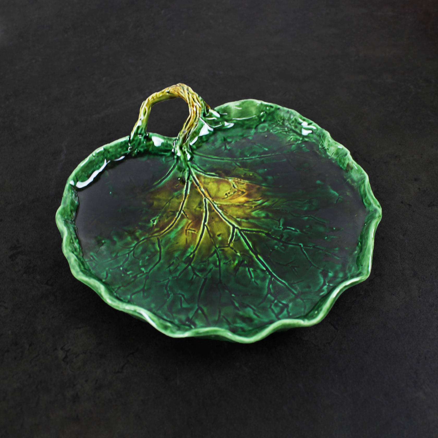 Блюдо дополнительное Темно-зеленый PROVANSFAIENCE sun-id-994502 - Вид №7