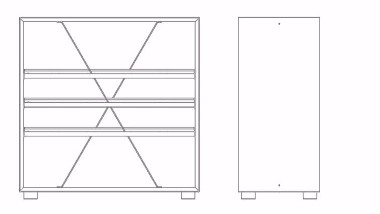 Dieffebi Модульный офисный ящик из металла Primo 6prm000 - Вид №14