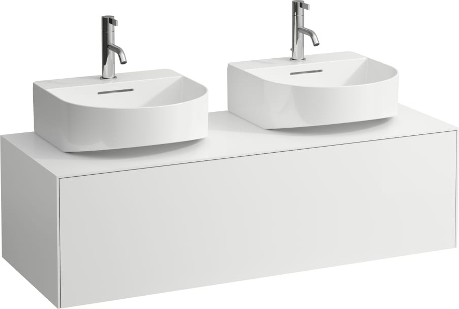 H4054540340401 Шкафчик, 1 ящик, совместим с мини-раковиной 816341, с отверстиями слева и справа LAUFEN PRO - Вид №7