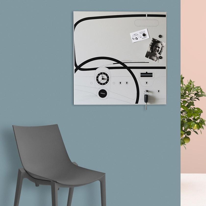 Designobject.it Часы из листового металла / шифер  It609  - Вид №4