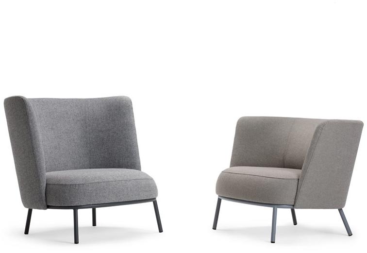 Offecct Кресло из ткани с высокой спинкой Shift sun-id-1396761 - Вид №4