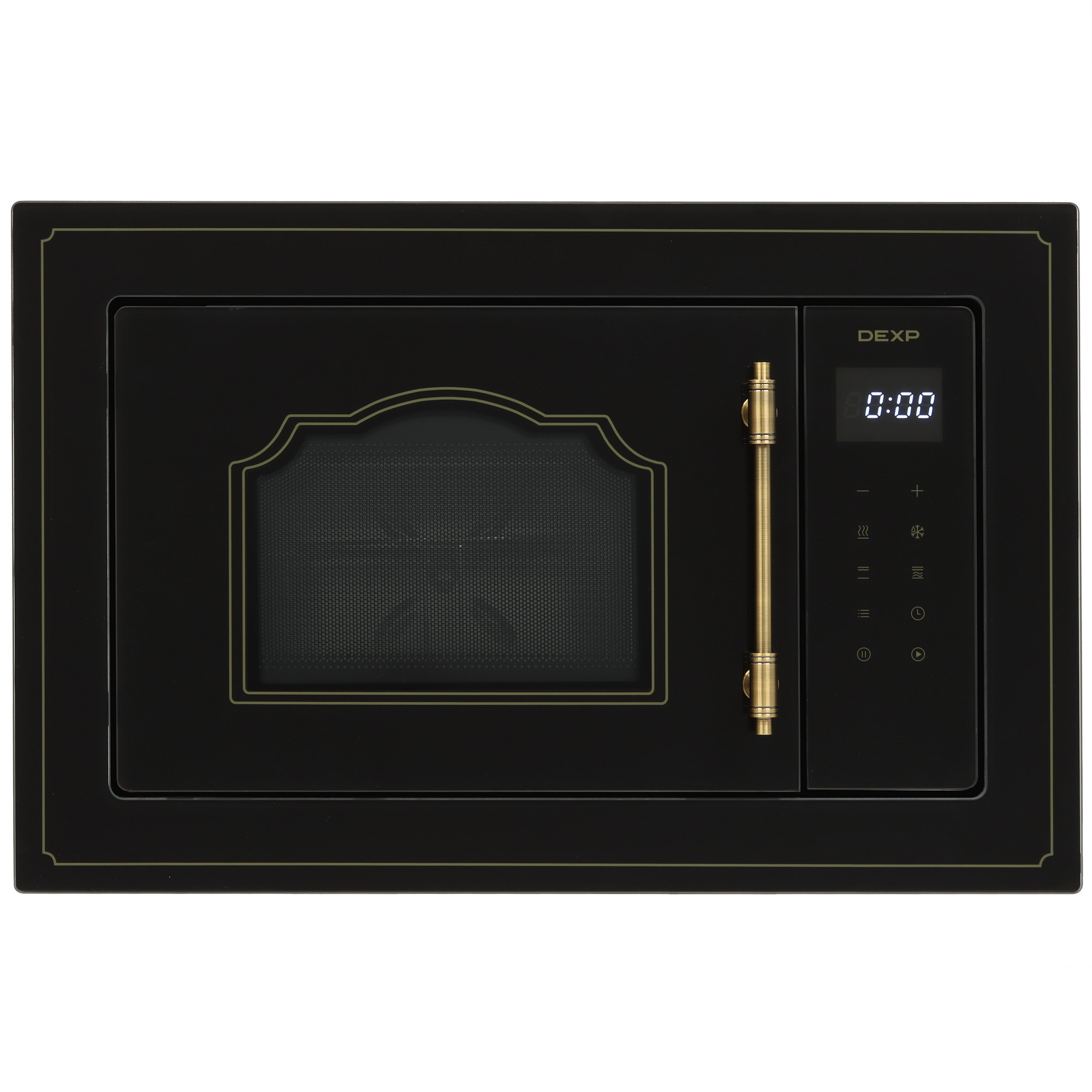 9134715 Встраиваемая микроволновая печь DEXP Rustic 01 черный STDN-0040708