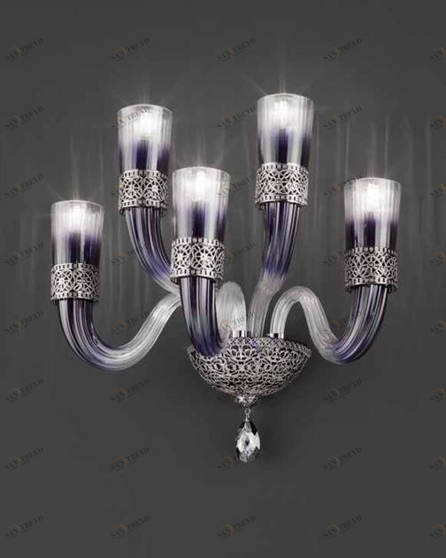 Euroluce Lampadari Настенный светильник из хрусталя с кристаллами swarovski® Dea sun-id-1355621