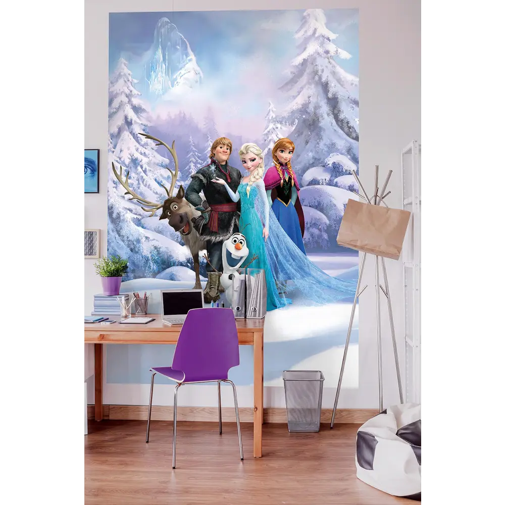 Фотообои «Frozen. Зима», бумажные, 184x254 см, 4-498 80152432 STLM-2125323 Komar Disney/Marvel/Star Wars - Вид №2