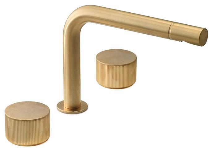 RUBINETTERIE STELLA Смеситель для раковины на 3 отверстия Sirius 3223 - Вид №1