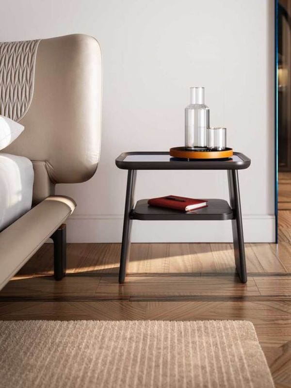 Деревянная тумбочка Poltrona Frau коллекция-мебель и аксессуары ARCH-00083894 - Вид №1