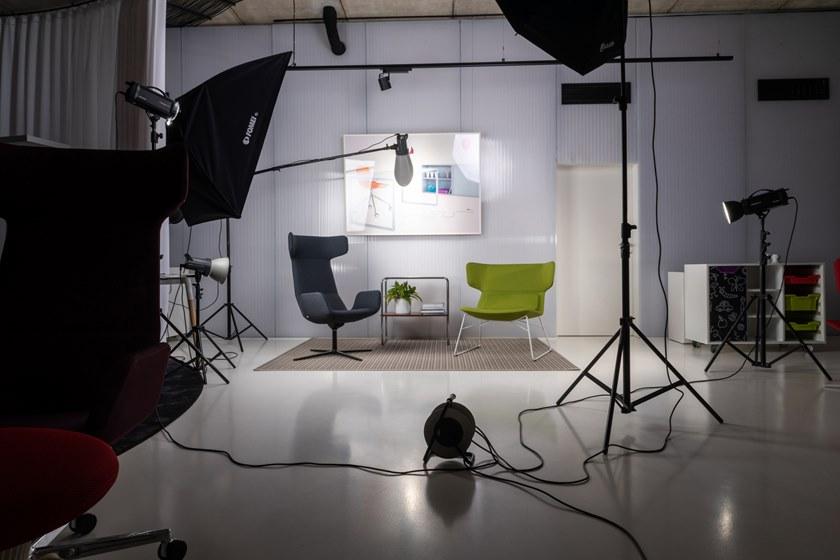 LD Seating Кресло из ткани с 4 спицами и клапаном Flexi lounge Flexi l f27 - Вид №4