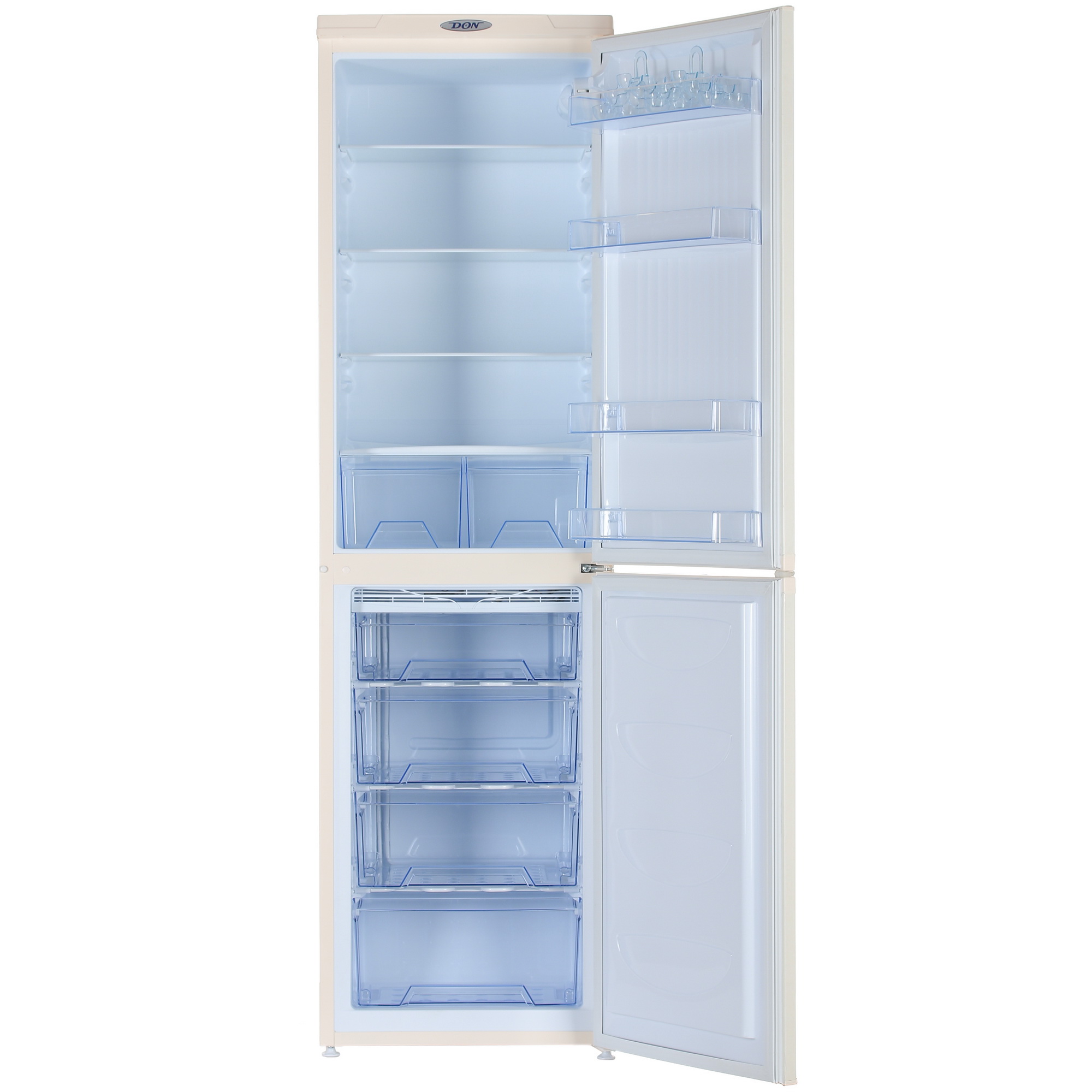 1393746 Холодильник с морозильником   DON R-297 BE бежевый STDN-0083056 - Вид №1