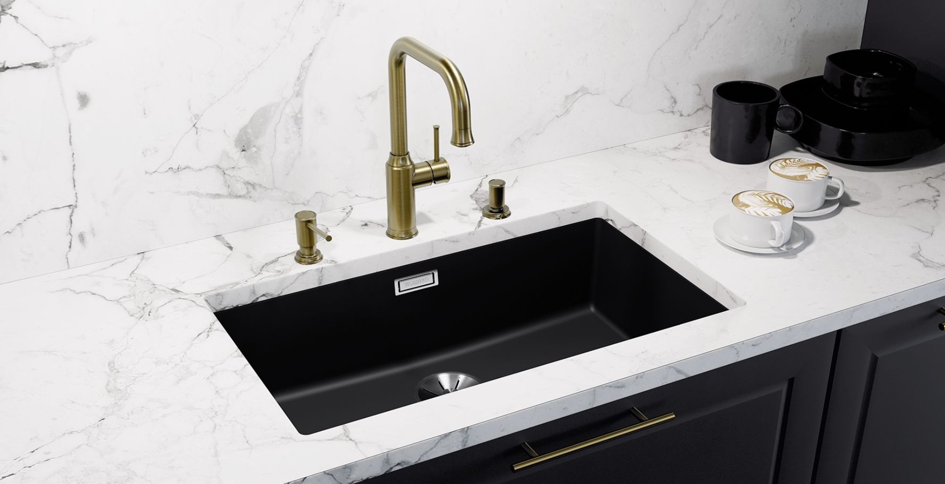 523442 Кухонная мойка Blanco Subline 700-U антрацит  Blanco Subline Антрацит - Вид №2