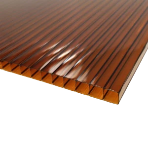 Поликарбонат сотовый 6 мм 2.1x6 м Rational терракотовый 87543912 STLM-2042738