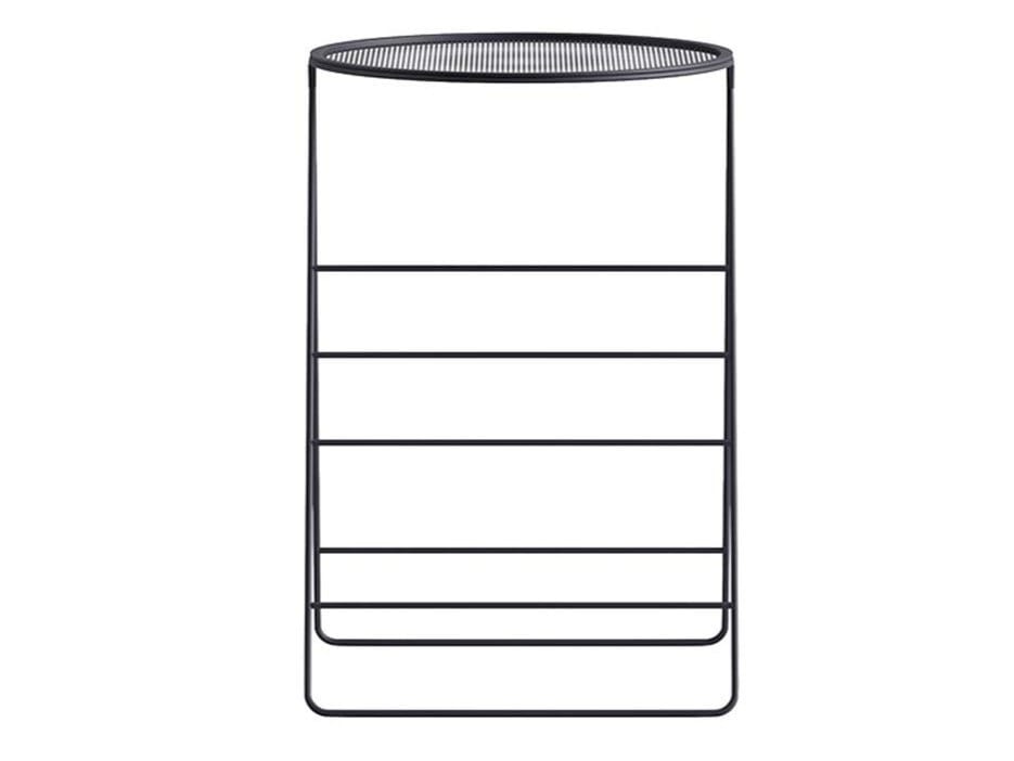 Высокий окрашенный металлический журнальный столик с подносом Ersa HI ARCH-00153049 - Вид №10