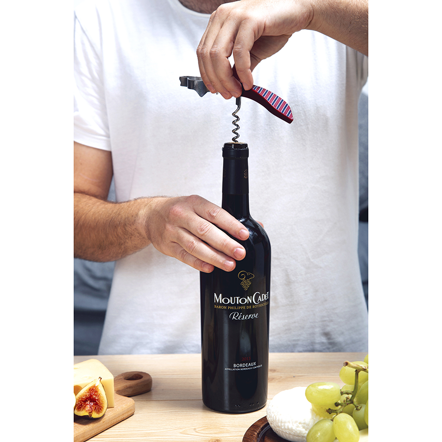 PE651 Штопор для вина Стальной Peleg Design Великобритания  - Вид №7