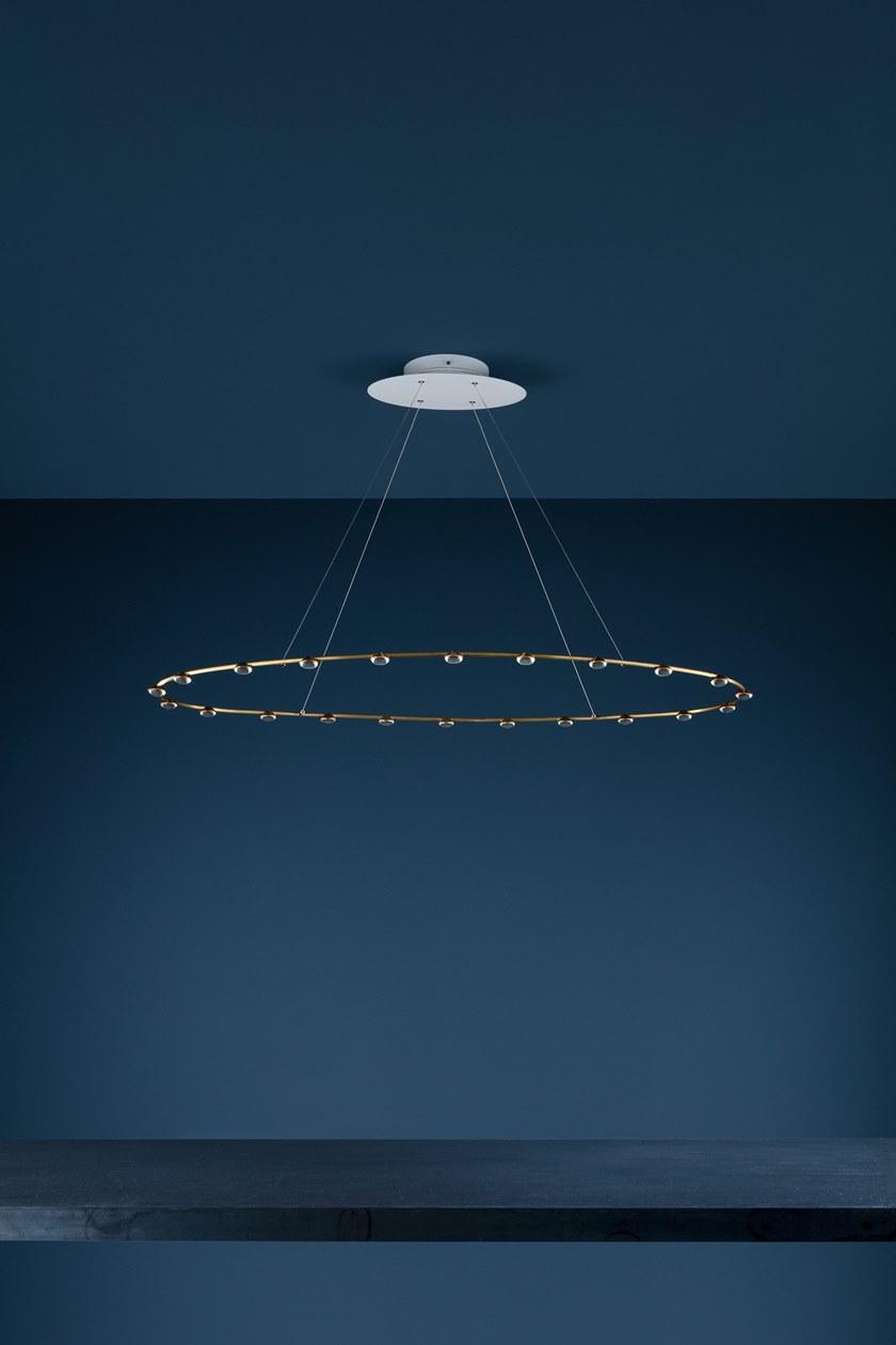 Catellani & Smith Светодиодный подвесной светильник из латуни Petites lentilles Pl22 - Вид №2