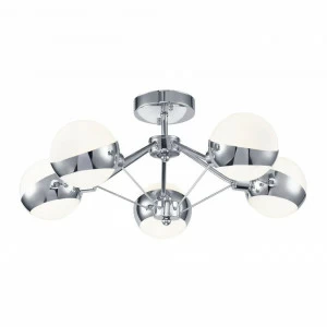 Потолочная люстра Freya Silvia FR5009CL-05CH белая FREYA SILVIA 220647 Белый
