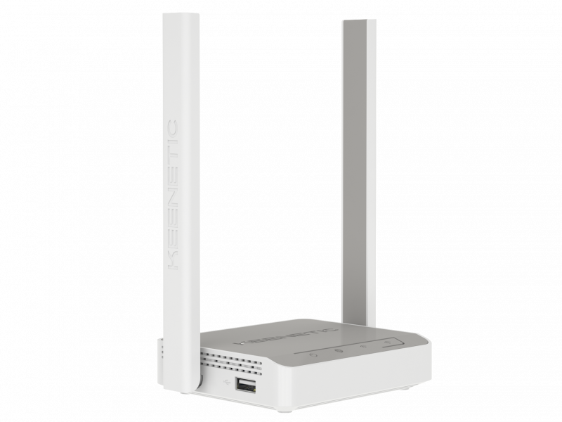 Keenetic 4G (KN-1210) 4g интернет-центр с wi-fi n300 для подключения к сетям 3g/4g/lte через usb-модем Keenetic Santreyd  - Вид №1
