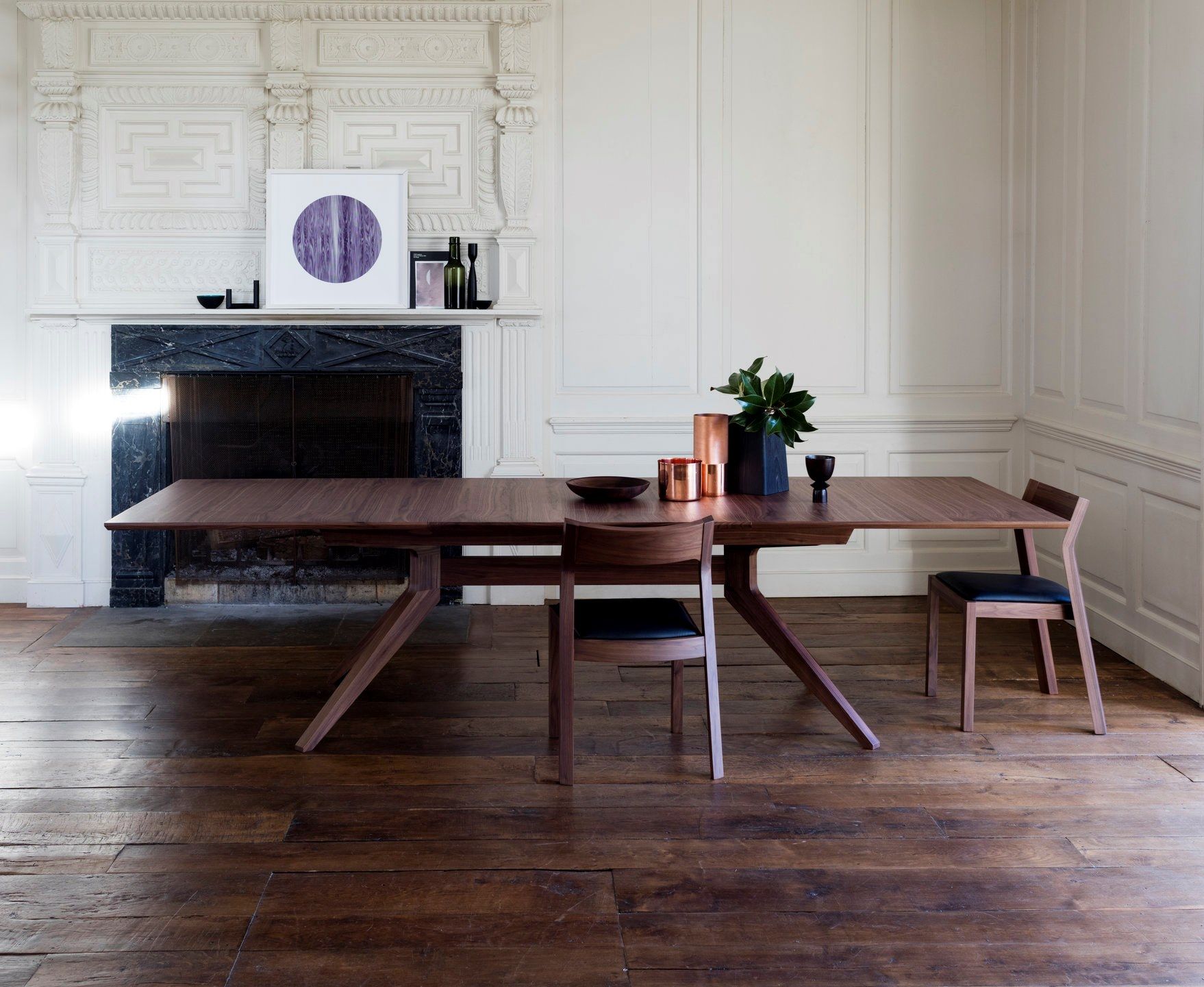 Стул грецкого ореха с мягким сиденьем Case профиль ARCH-00083739 - Вид №4