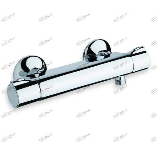 CRITE401 Внешний термостатический смеситель для душа "Cold Touch" с ручкой из АБС-пластика Cristina Rubinetterie 