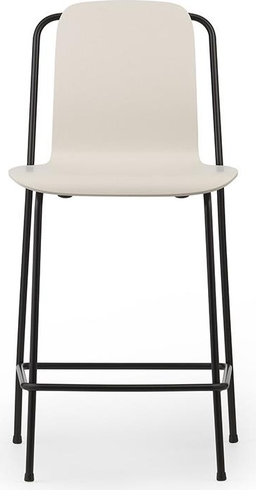 601956 Барный стул 65 см Черная сталь / светло-серый Normann Copenhagen Studio - Вид №1