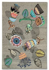 MissoniHome Ковер ручной работы из чистой шерсти с цветочным узором