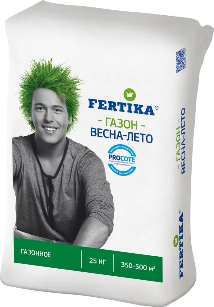 FERTIKA Удобрение для газона весна-лето 25 кг - для изумрудной травы 82630486