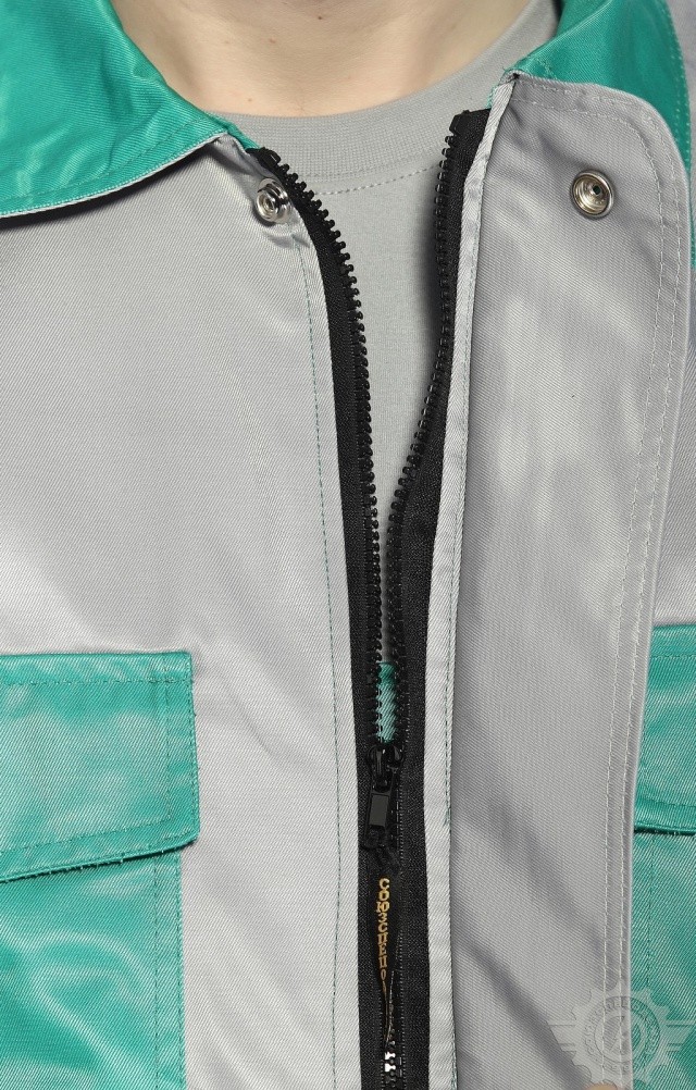 65129 Костюм "Марс" зелено-серый  Летняя спецодежда  размер 52-54/170-176  - Вид №12