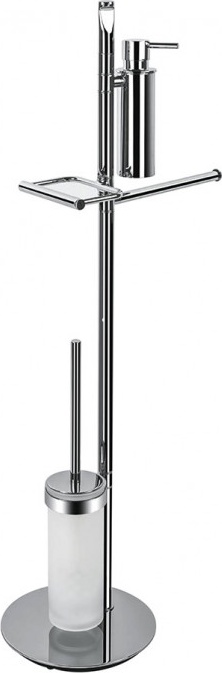 B9849 Стойка напольная (ёршик, полотенцедержатель, дозатор, держатель ТБ) COLOMBO PLANETS Colombo Design