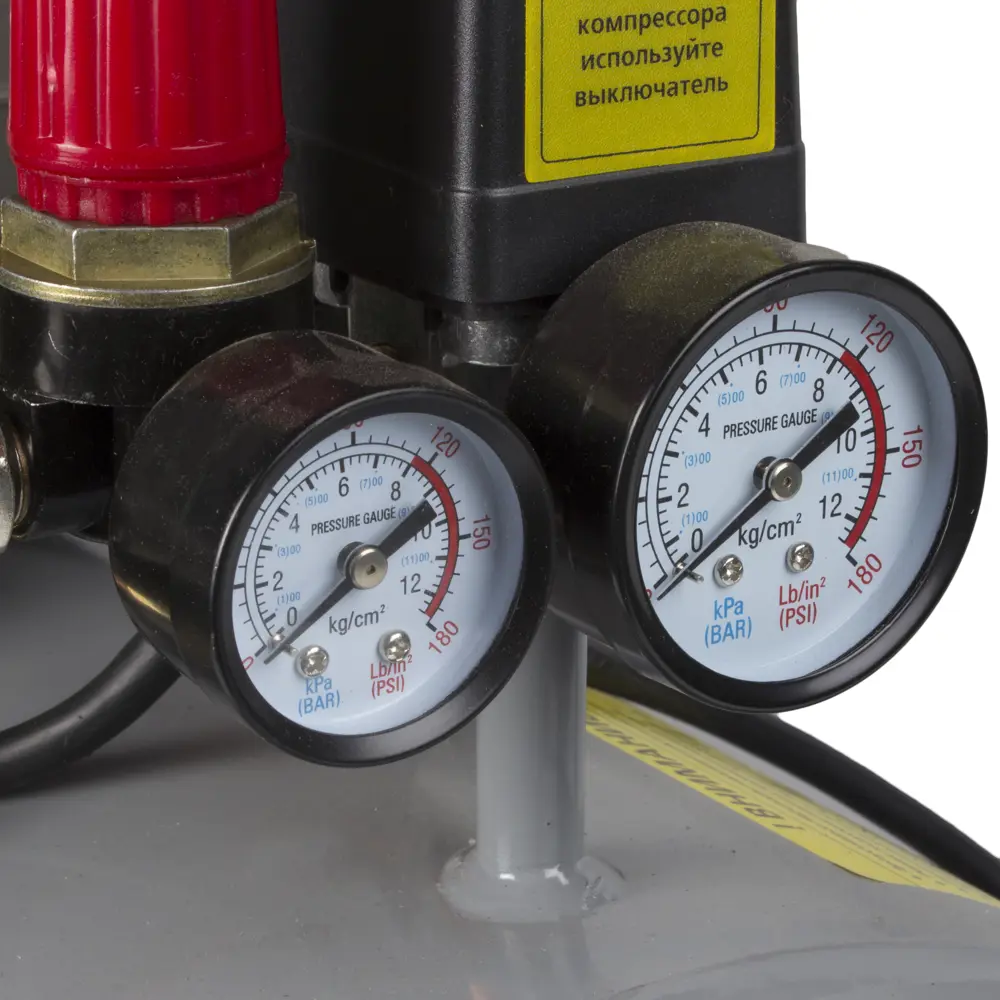 Компрессор масляный Интерскол 50 л 356 л/мин. 2 кВт STLM-2011511 - Вид №2