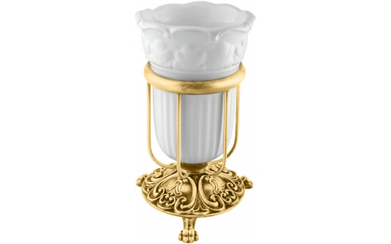 Стакан для щеток MIGLIORE Elizabetta ML.ELB-60.112.BR - бронза  - Вид №1