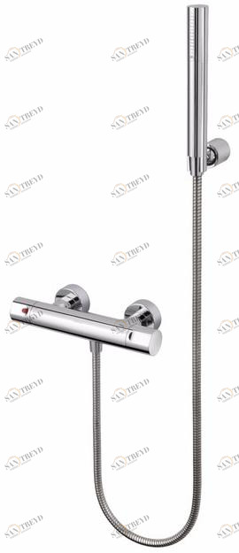 JUSTIME Термостатический смеситель для душа из хромированной латуни с ручным душем Still one 6771-t3-81cp