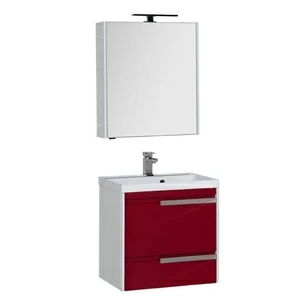 Комплект мебели Aquanet Тиволи 70 бордо