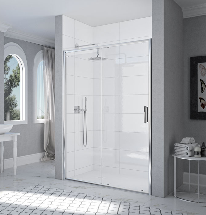 Дверь в нишу AR6SL180REC Merlyn Arysto Хромированный 