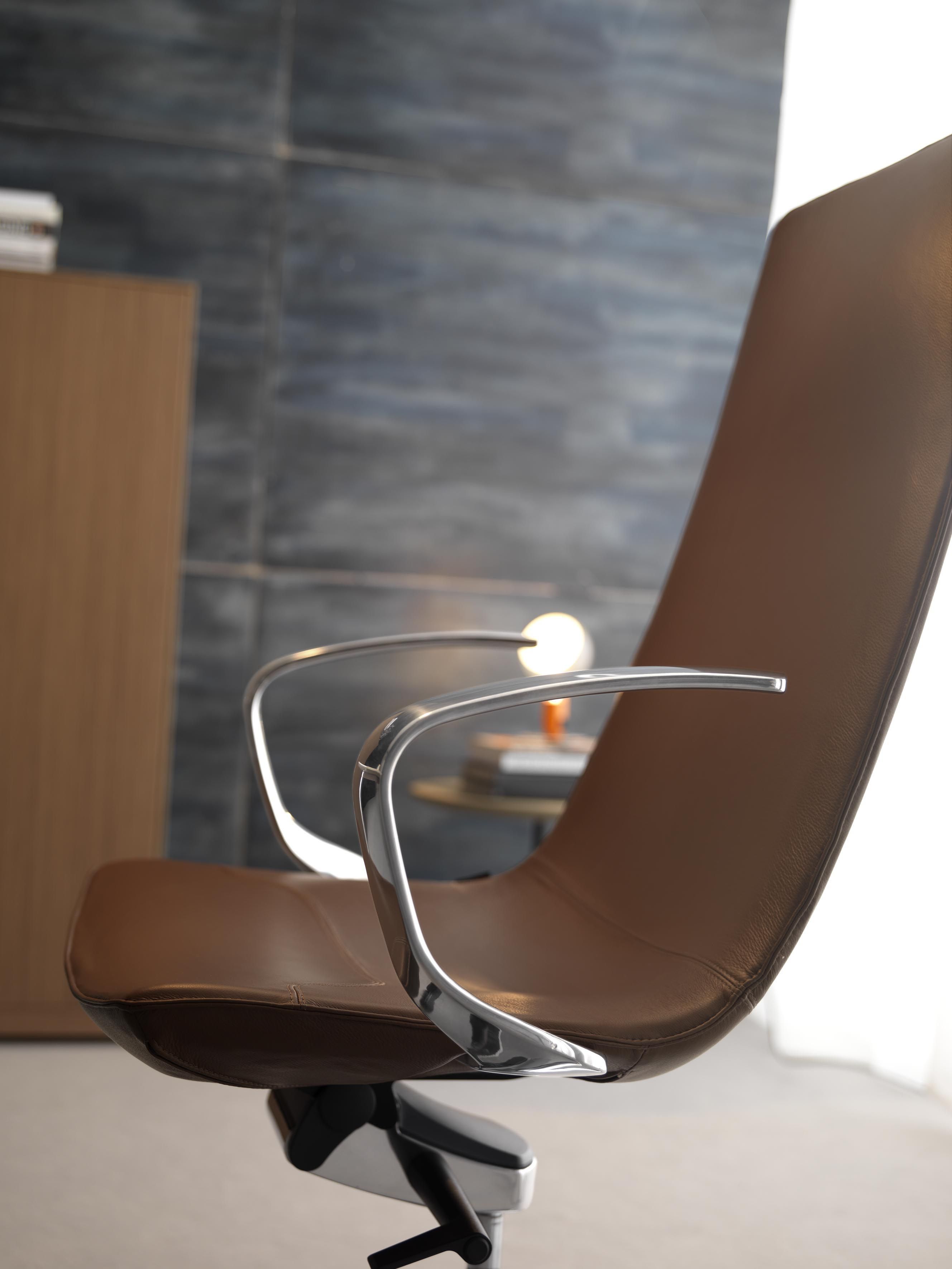 Вращающееся офисное кресло с подлокотниками с 5 спицами Quinti Sedute ARCH-00038557 - Вид №3