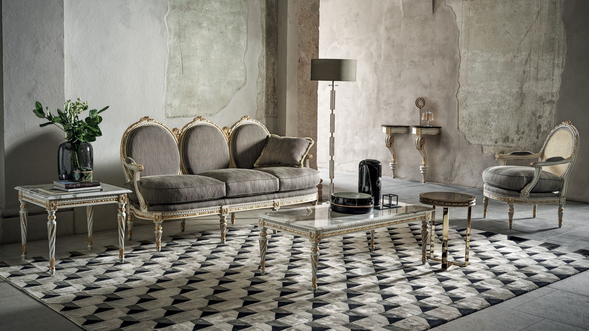 Венское соломенное кресло ANGELO CAPPELLINI New Classic Interiors ARCH-00019922 - Вид №2