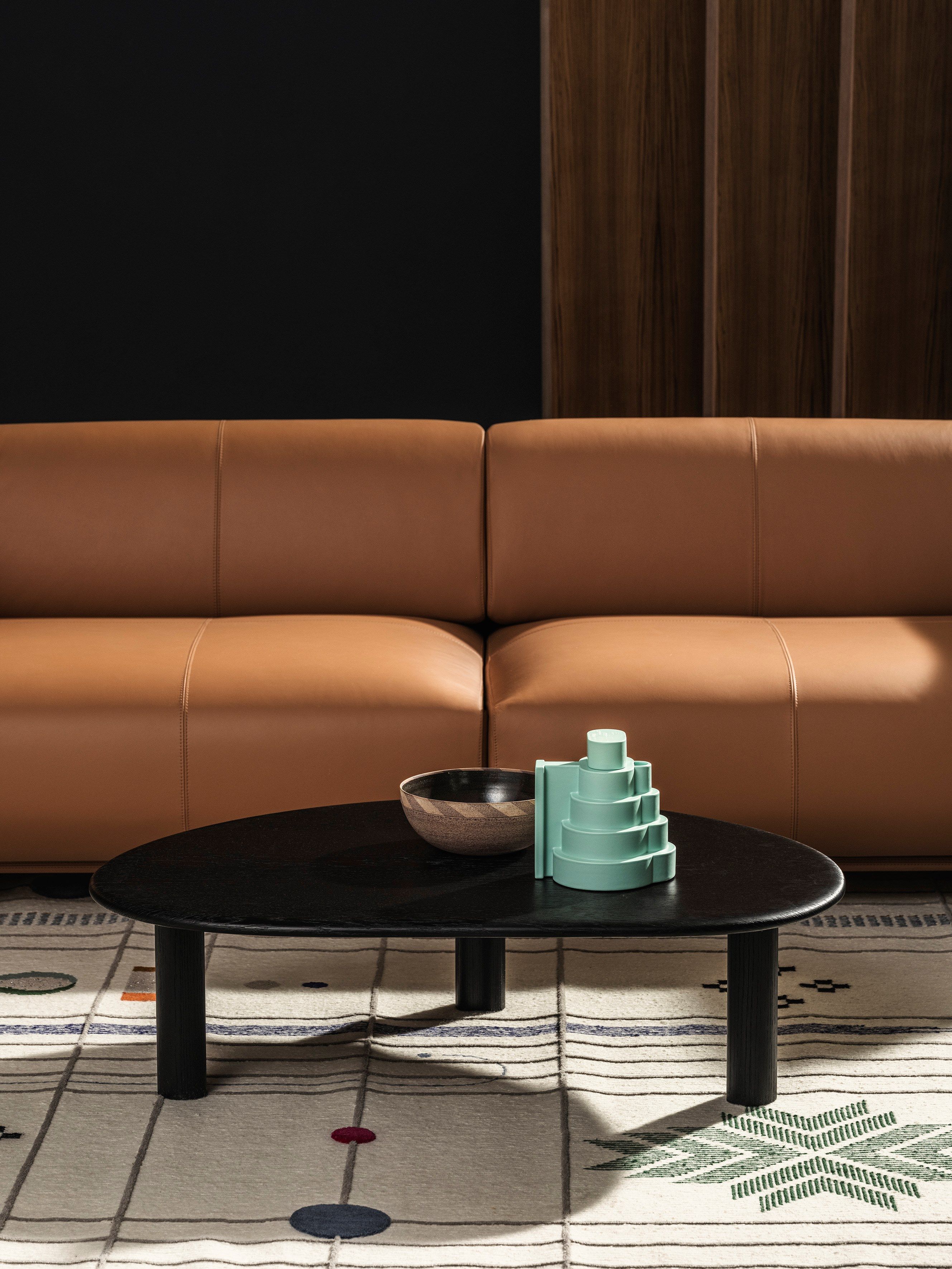 Низкий овальный журнальный столик из МДФ Arper Ghia ARCH-00049168 - Вид №6