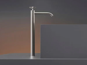 Ceadesign Смеситель для умывальника из нержавеющей стали, гидропрогрессивный, на одно отверстие Cross Crx 46